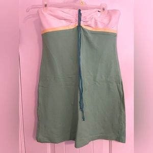Lacoste strapless dress, size 38 (S/M)